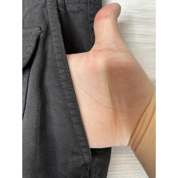 Aeropostale Pants Womens 12 Black Low Rise Flare Pocket Casual Tencel Blend - Picture 3 of 12